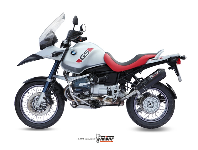 Mivv Slip-On Oval carbono con tapa carbono BMW R 1150 GS / Adventure 1999-03