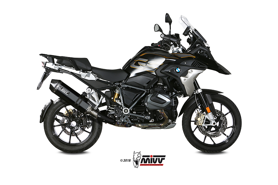 Mivv Slip-On Speed edge Black BMW R 1250 GS / Adventure 2019-23