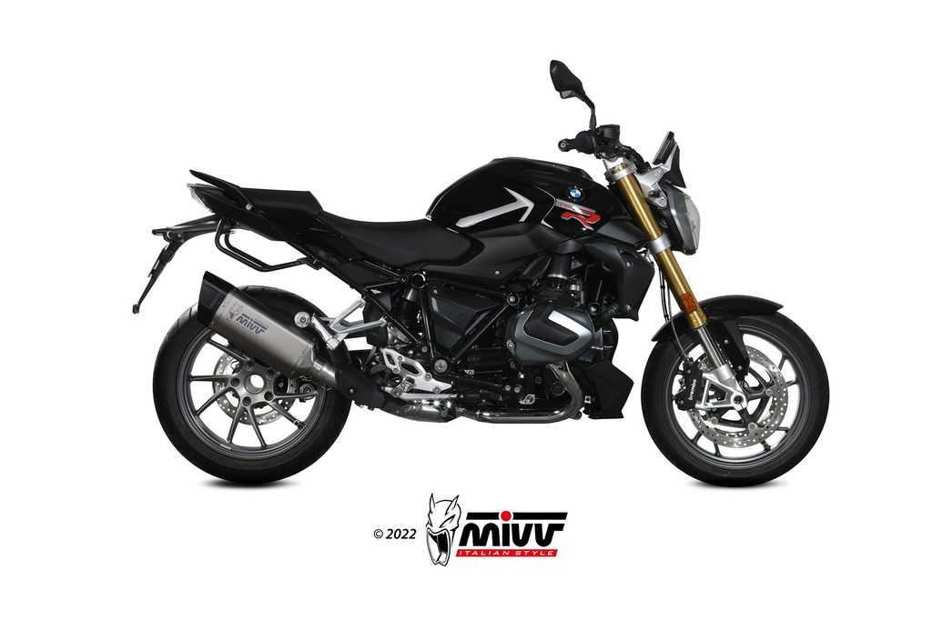 Mivv Slip-On SR-1 Titanium BMW R 1250 R / RS 2021-24