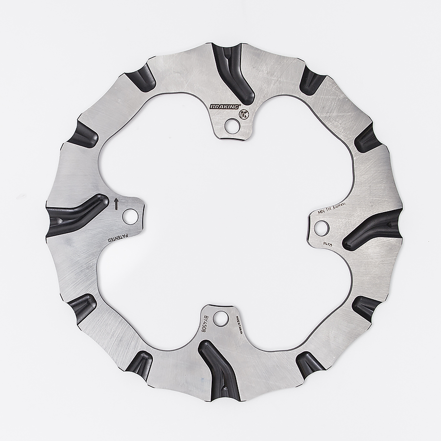 Braking Disco de freno trasero Batfly Ø250/115 para Kawasaki