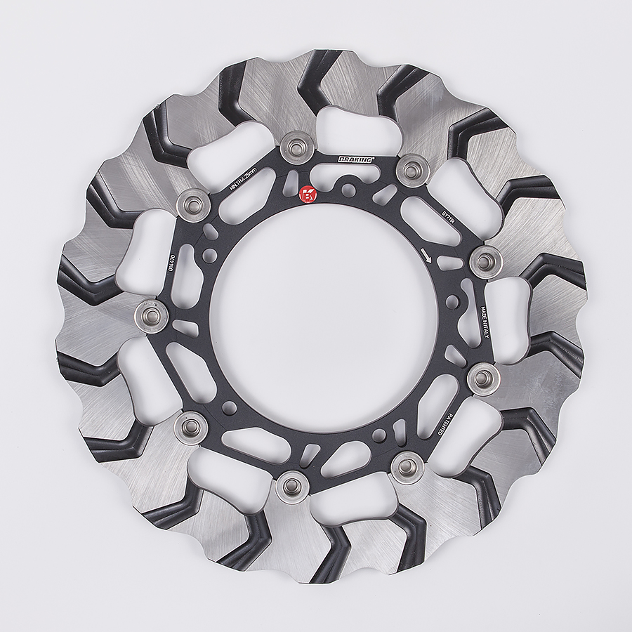 Braking Disco de freno delantero derecho Batfly Ø310/132 para Yamaha