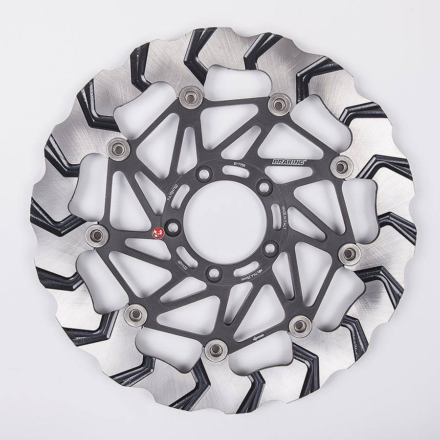 Braking Disco de freno delantero derecho Batfly Ø330/72 para Ducati