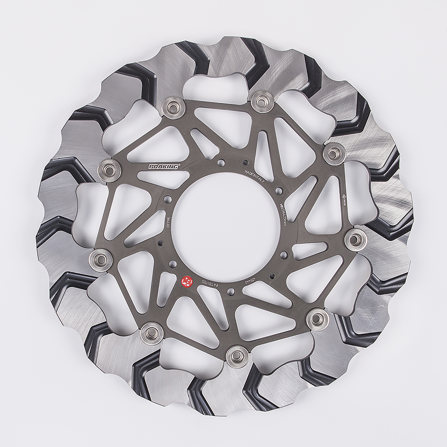 Braking Disco de freno delantero izquierdo Batfly Ø320/94 para Honda