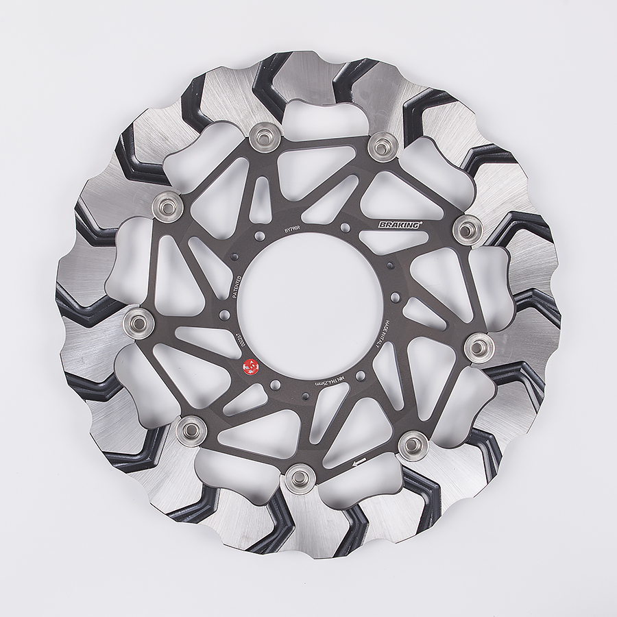 Braking Disco de freno delantero derecho Batfly Ø320/94 para Honda