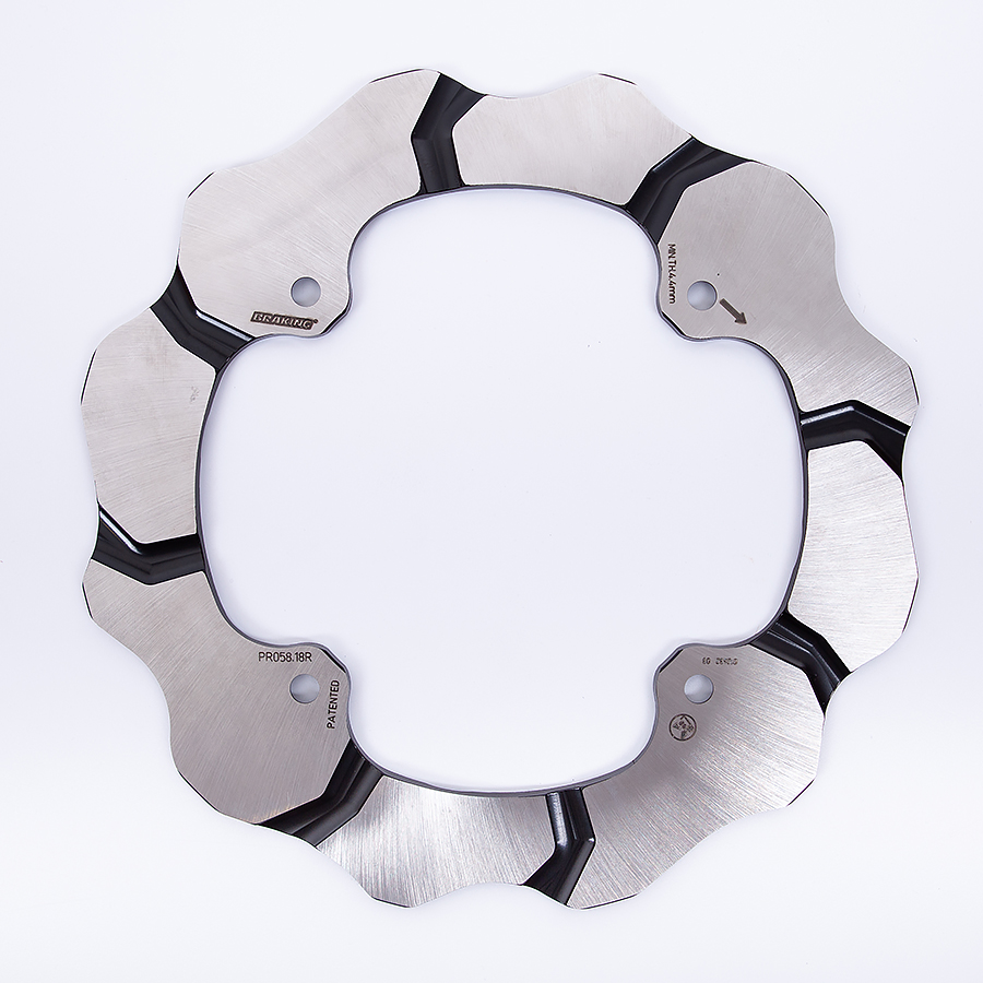 Braking Disco de freno trasero derecho W-FIX Batfly Ø248/136 para CAN-AM