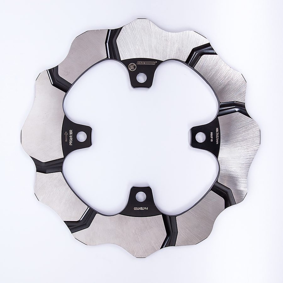 Braking Disco de freno trasero derecho W-FIX Batfly Ø244/100,5 para Yamaha