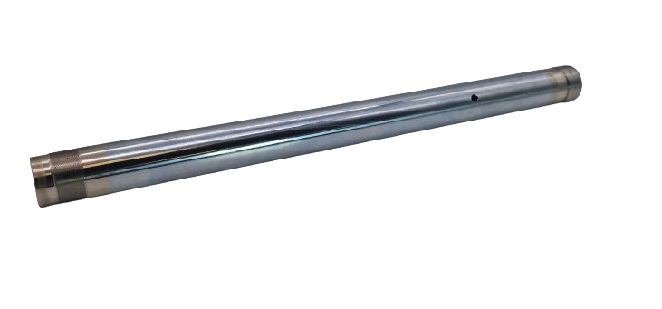 Slide pipe Ø35 L=450 mm / SILVER