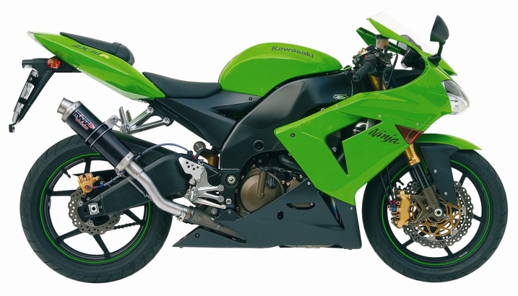Mivv Slip-On GP carbon Kawasaki ZX-10 R 2004-05