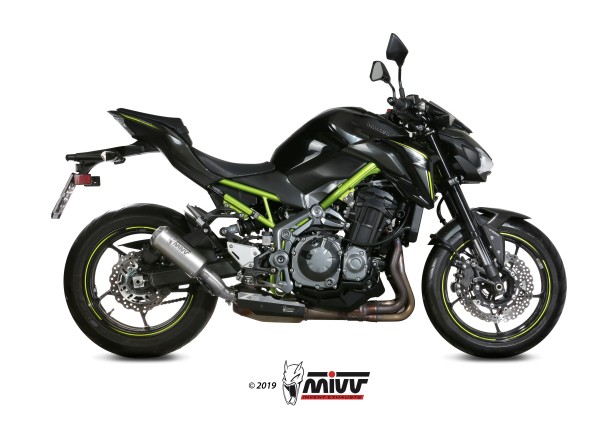 Mivv Slip-On Mk3 St. Steel Kawasaki Z900 2017-23