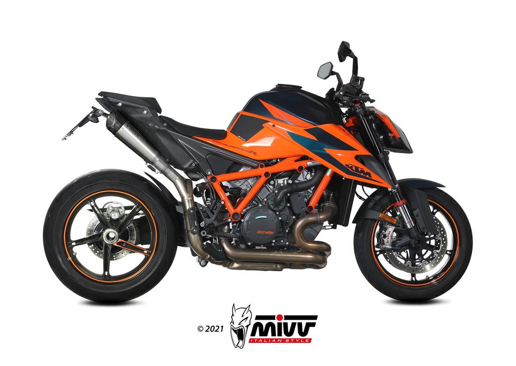 Mivv 2 Slip-On X-M5 Titan KTM 1290 Superduke 2020-23