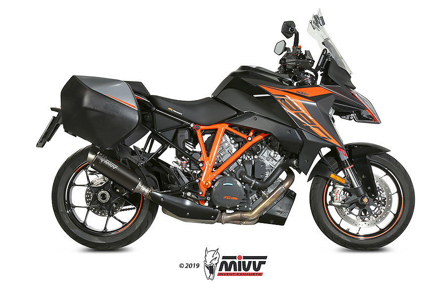 Mivv Slip-On GP Pro Black KTM 1290 Superduke GT 2016-24