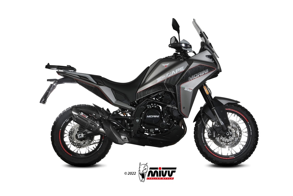 Mivv Slip-On Suono Black Moto Morini X-Cape 2021-24