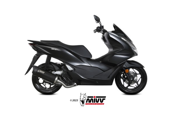 Mivv Full system 1x1 Mover Black Honda PCX 125 2021-24