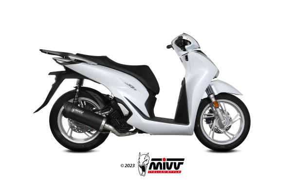 Mivv Full system 1x1 Mover Black Honda SH 125 / 150 2020-24