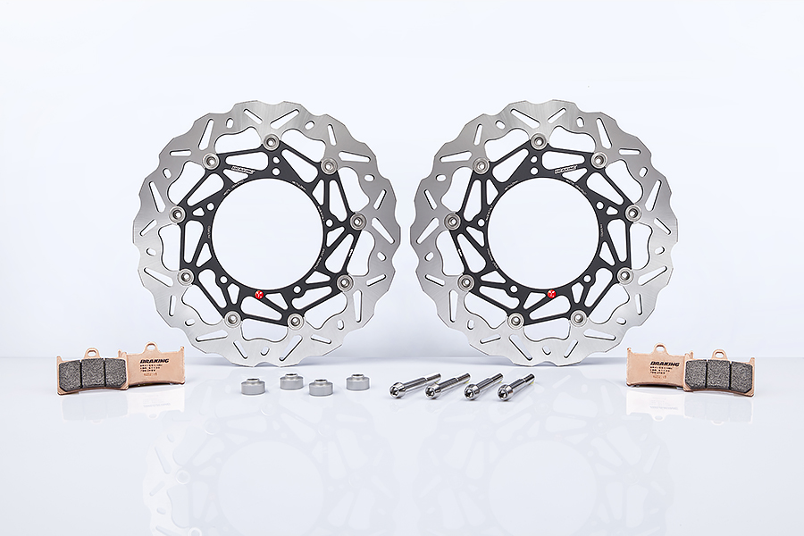 Braking Kit de Sobremedida de Disco de freno delantero SK2 Ø320 para Yamaha