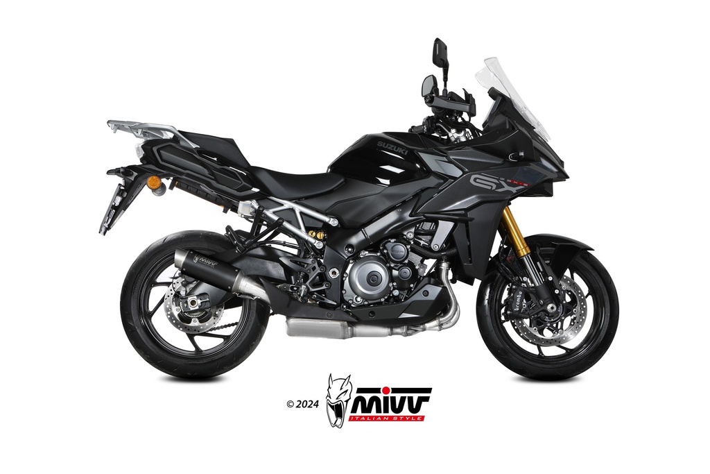 Mivv Slip-On GPpro Black Suzuki GSX-S 1000 GX 2024