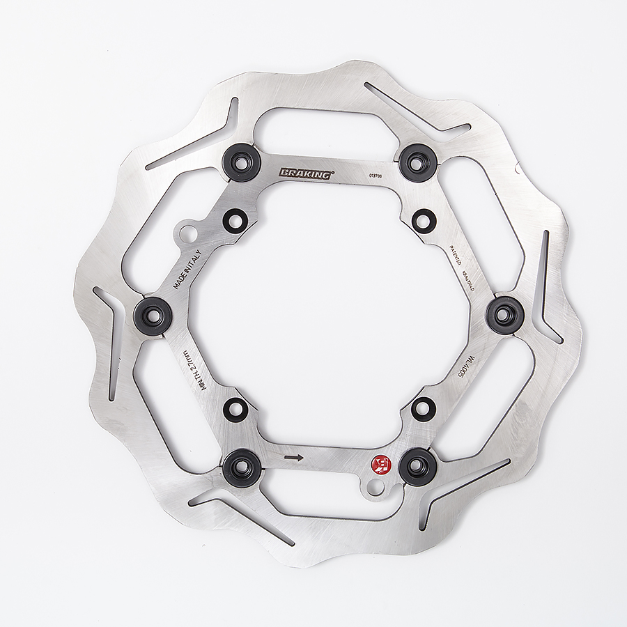 Braking Disco de Freno Delantero W-FLO Ø260/120 para HUSQVARNA/SWM
