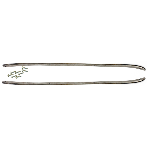 Tiras de estribo para estribo para alfombrilla de goma central RMS Classic Floor Runners Piaggio Vespa Gl 150cc