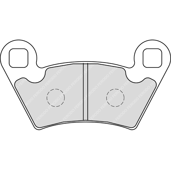 Ferodo Pastillas de Freno Off-Road FDB2236SG