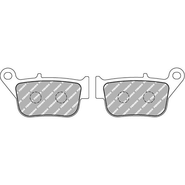 Pastillas de freno Ferodo plateadas FDB2279AG