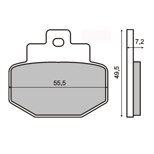 Pastillas de freno Sinterizadas Gilera Runner 125