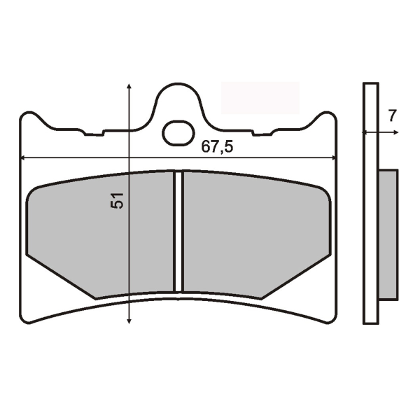 Pastillas de freno Sinterizadas Aprilia RS 125