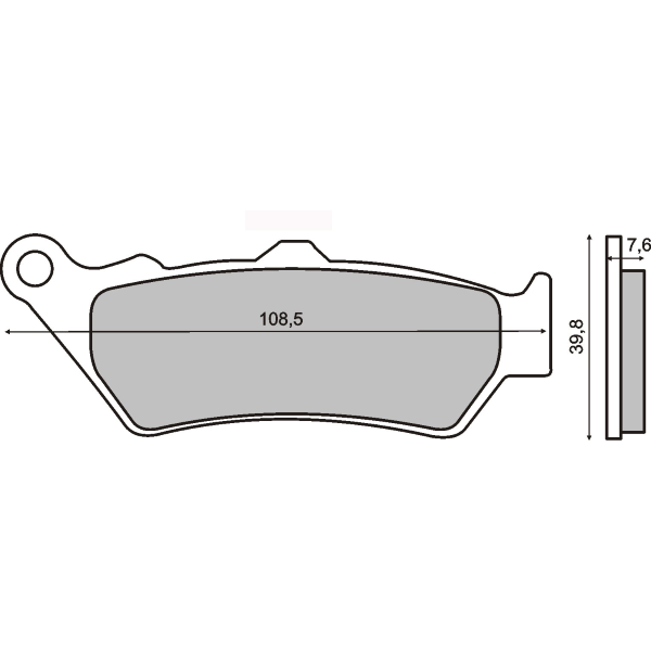 Pastillas de freno sinterizadas Bmw F 800 Gs