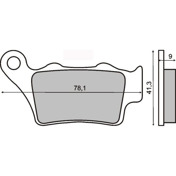 Pastillas de freno sinterizadas Aprilia Pegaso 650cc ie