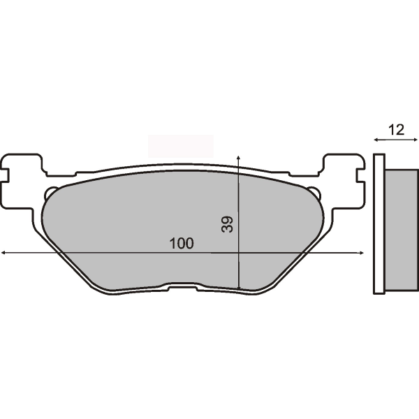 Pastillas de freno Sinterizadas Yamaha T-Max 500cc