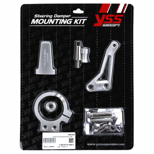 YSS Kit de montaje amortiguador de dirección Y-SD-KIT-01-008-X