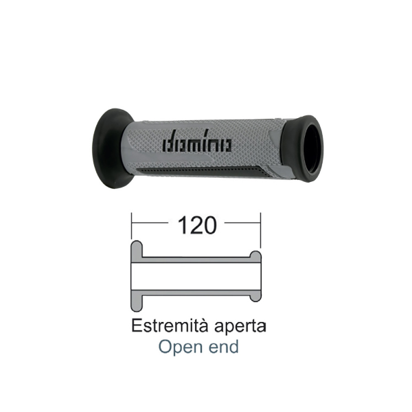 Puños DOMINO Turismo plata / antracita