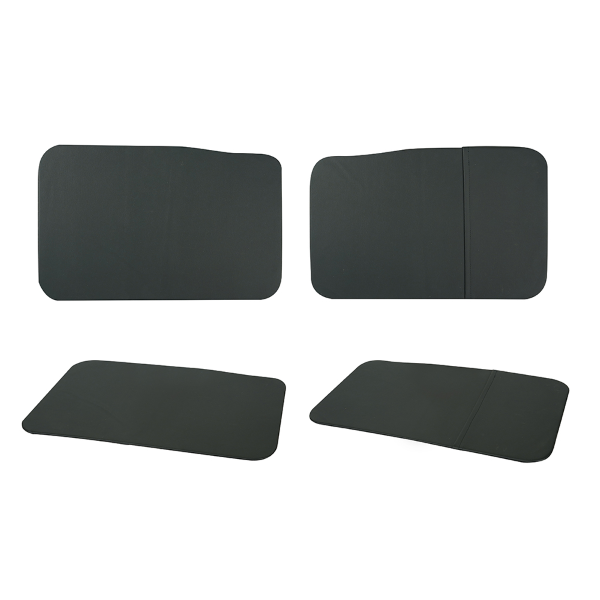 RMS Par de paneles Piaggio Ape Mp 601 negro