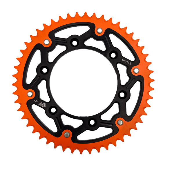 Piñón trasero 897 - 50 X-RACE Naranja-Negro
