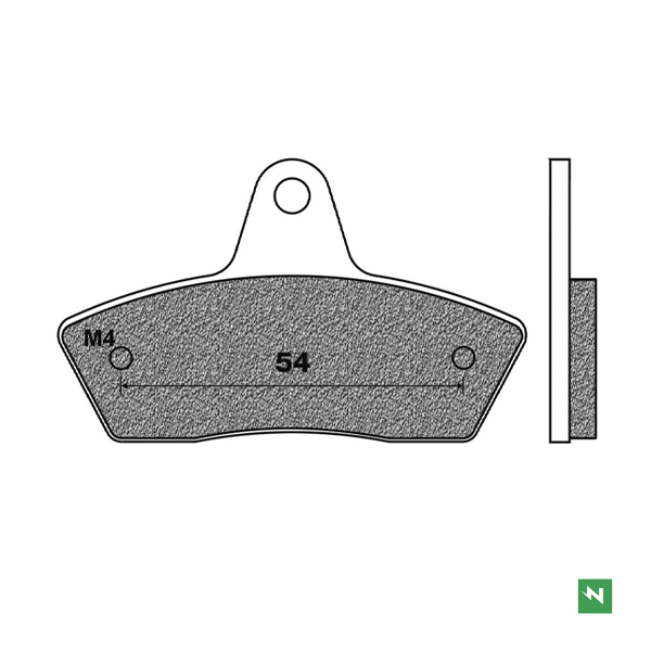 Pastillas de freno KART K5 FD0468K5
