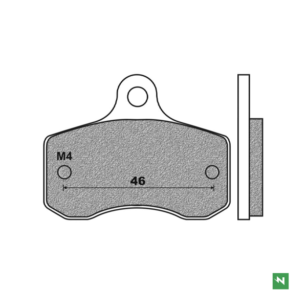 Pastillas de freno KART K6 FD0322K6
