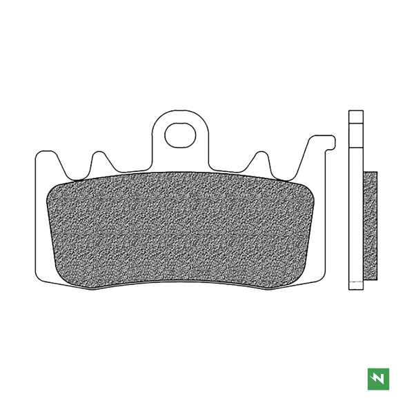 Pastillas de freno ROAD TOURING FD0498BT1