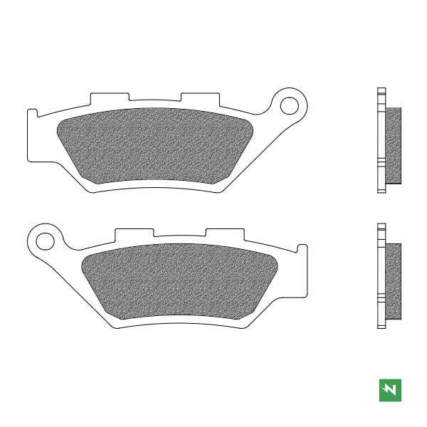 Pastillas de freno ROAD TOURING FD0575BT1