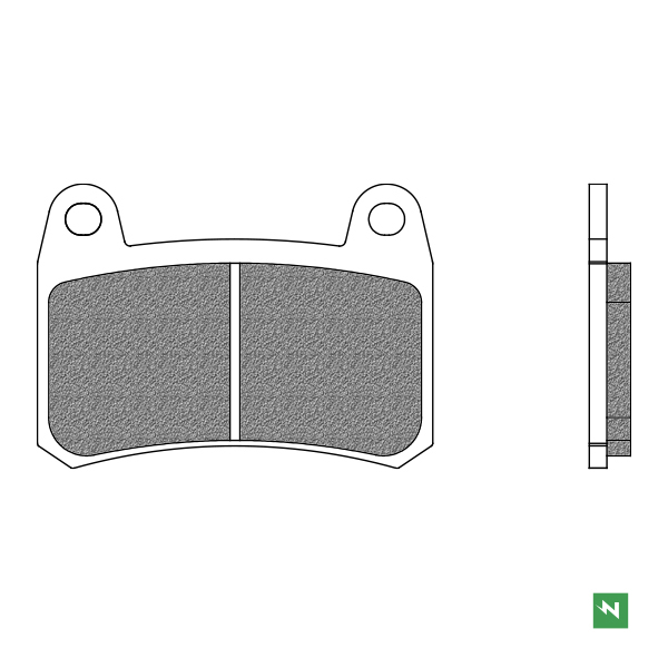 Pastillas de freno ROAD TOURING FD0578BT1