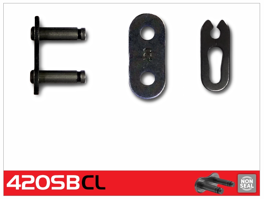 RK Eslabón 420SB/Enganche Clip Rápido