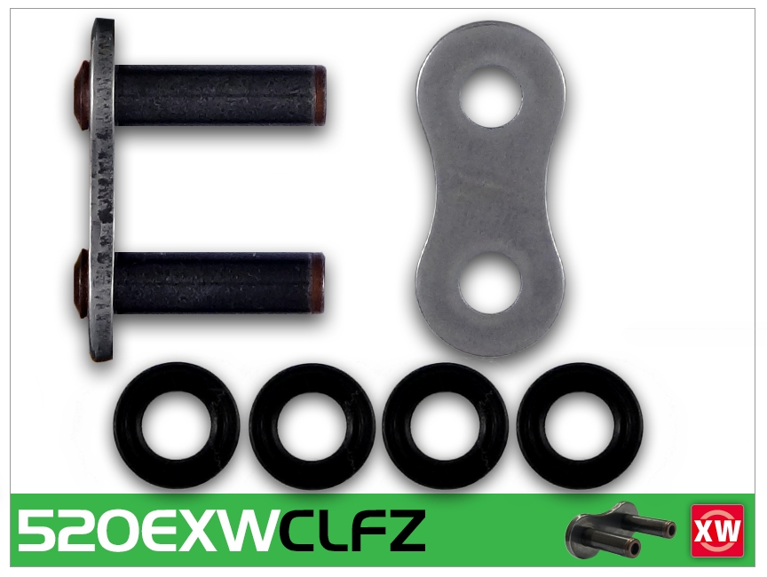RK Eslabón 520EXW/Enganche para Remachar