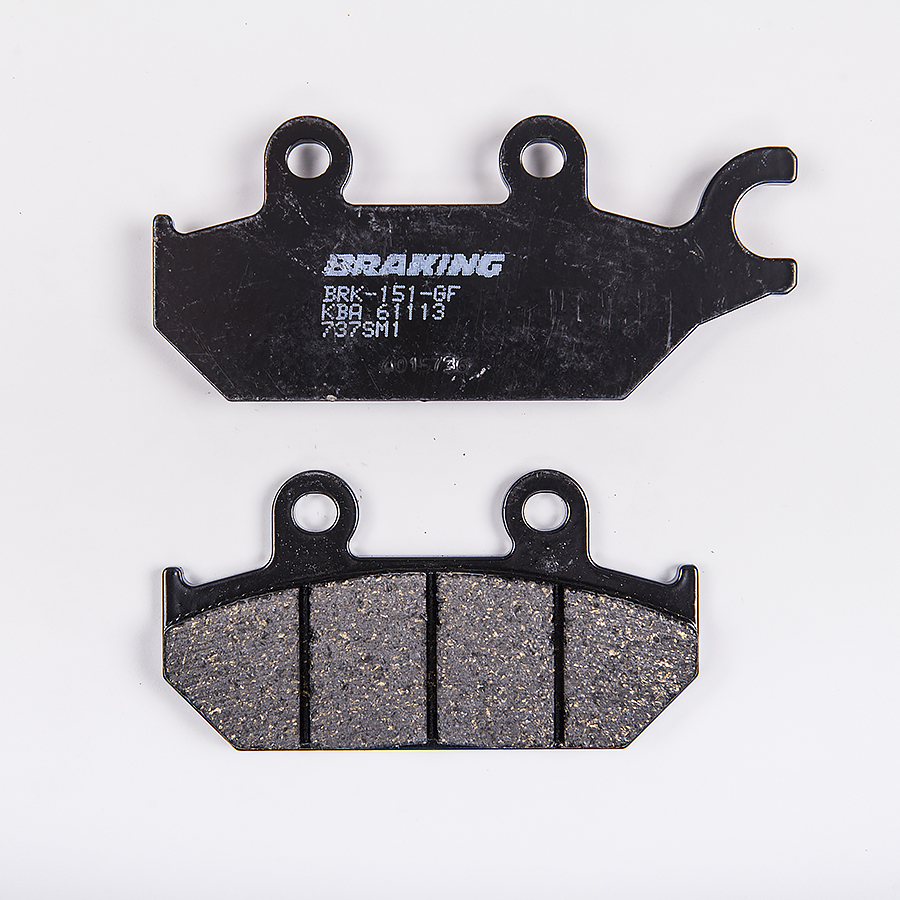 Braking Juego de pastillas de freno semimetálicas SM1 para Yamaha