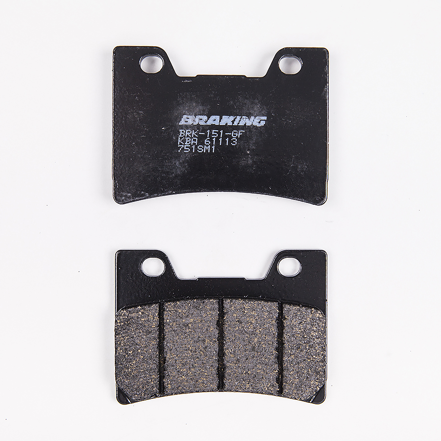 Braking Juego de pastillas de freno semimetálicas SM1 para Yamaha