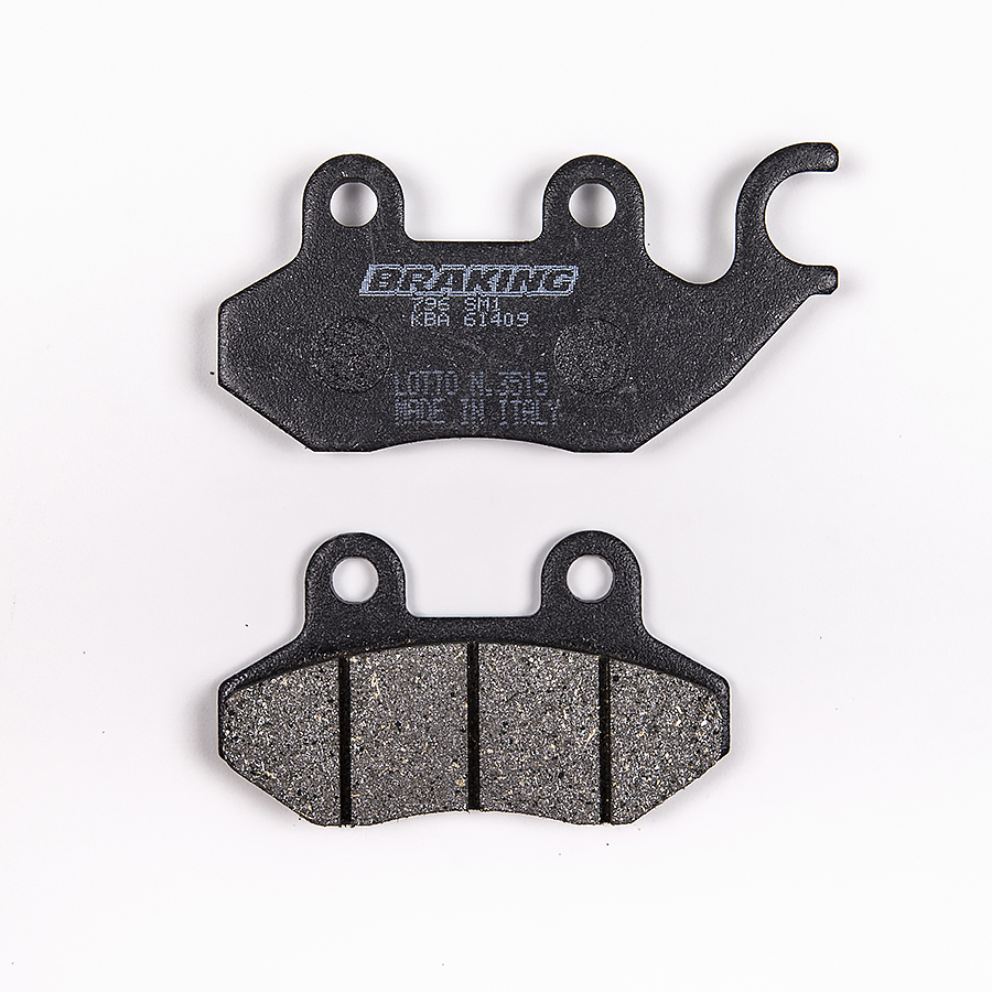 Braking Juego de pastillas de freno semimetálicas SM1 para Peugeot/SYM