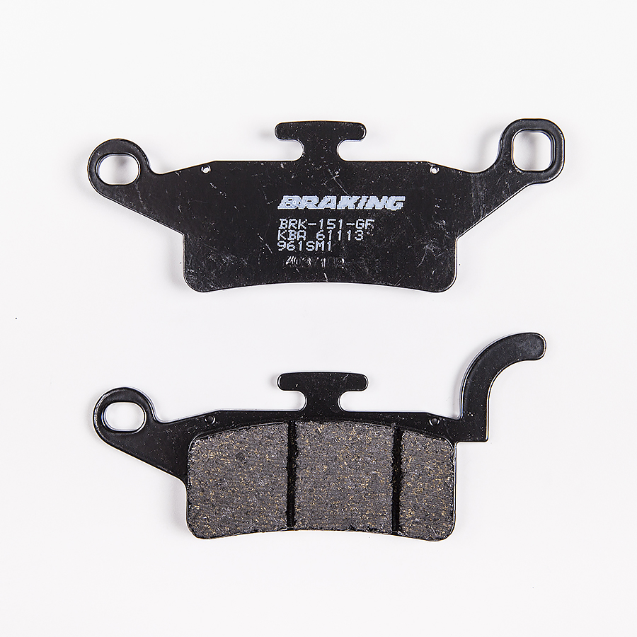 Braking Juego de pastillas de freno semimetálicas SM1 para Yamaha