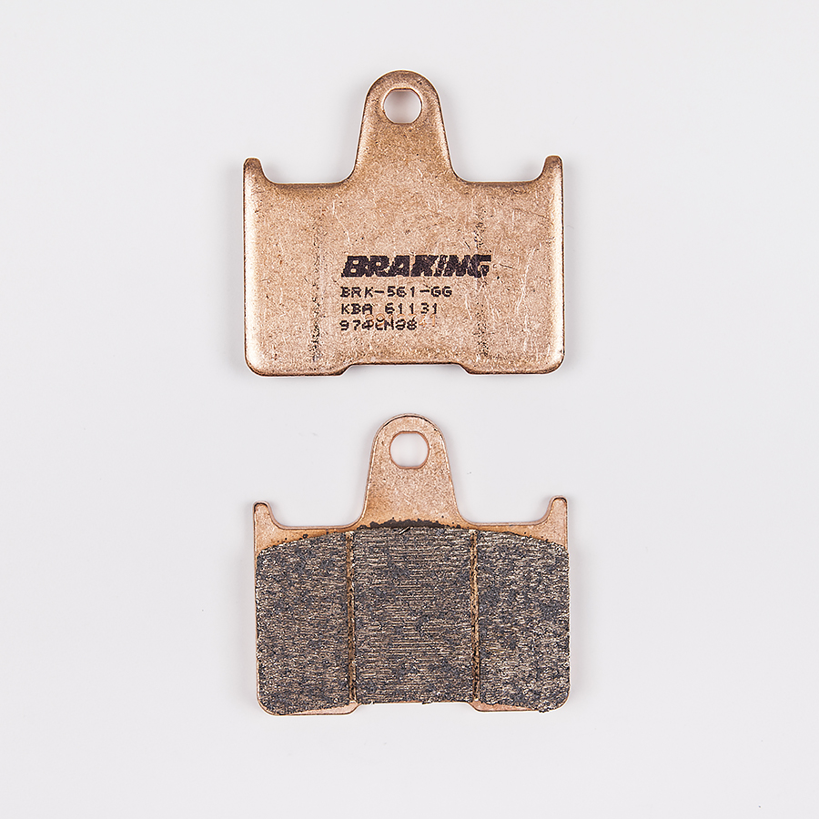 Braking Juego de pastillas de freno sinterizadas CM88 para Harley