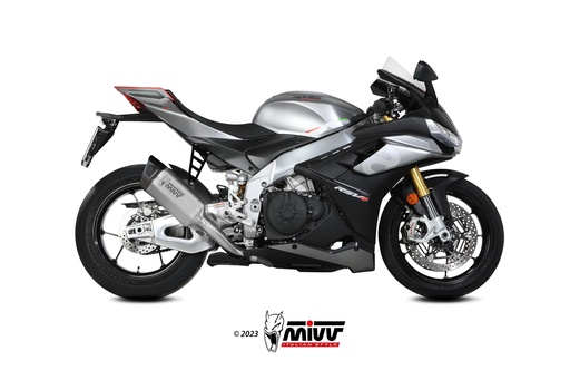 [A.019.SR1T] Mivv Slip-On SR-1 Titanium Aprilia RSV4 / Tuono V4 1100 2021-24