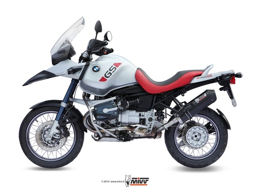 [B.015.LEC] Mivv Slip-On Oval carbono con tapa carbono BMW R 1150 GS / Adventure 1999-03
