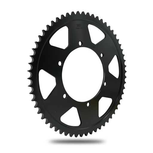 [B3301-58BK0] RK Corona de Acero en color negro de 58 Dientes. Paso de Cadena 428