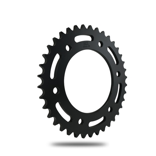 [B5990-38BK0] RK Corona de Acero en color negro de 38 Dientes. Paso de Cadena 525