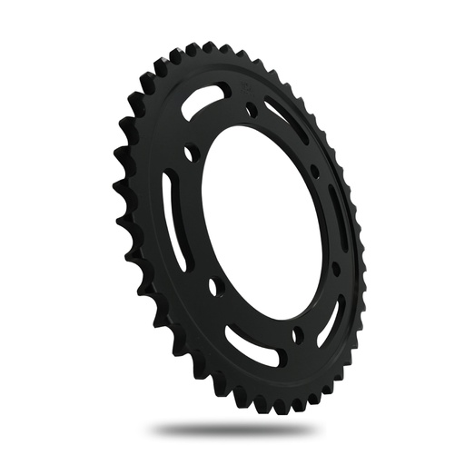 [B6837-42BK0] RK Corona de Acero en color negro de 42 Dientes. Paso de Cadena 530
